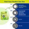Glue Dots, Removable Dots Value Pack, Double-Sided, 1/2", .5 Inch,
