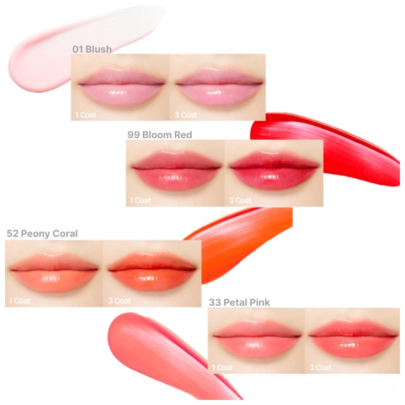 THE WHOO Essential Lip Glow Balm 3.3g, Color:98 Hibiscus