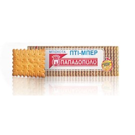 Petit Beurre (Pti-ber) - Papadopoulou Greek Biscuits 2 X 225g (2 X 7.93oz)