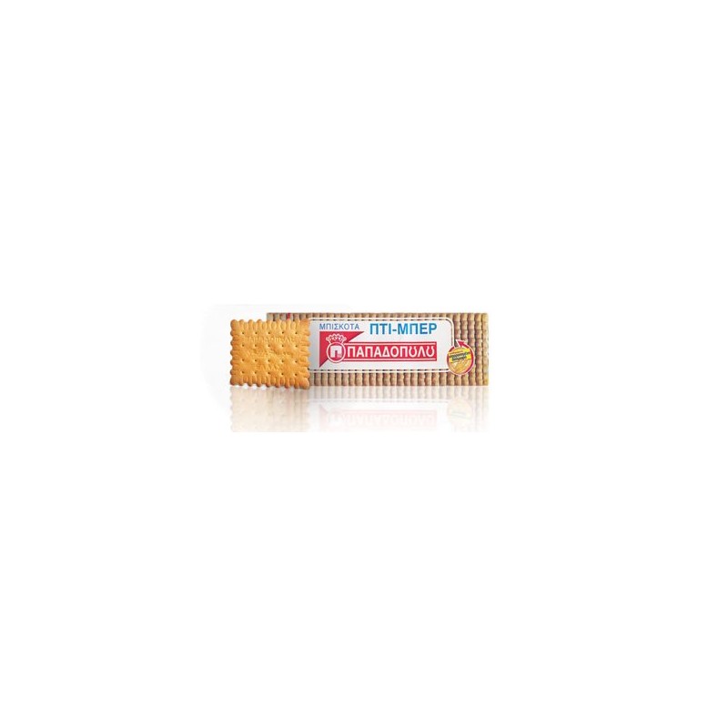 Petit Beurre (Pti-ber) - Papadopoulou Greek Biscuits 2 X 225g