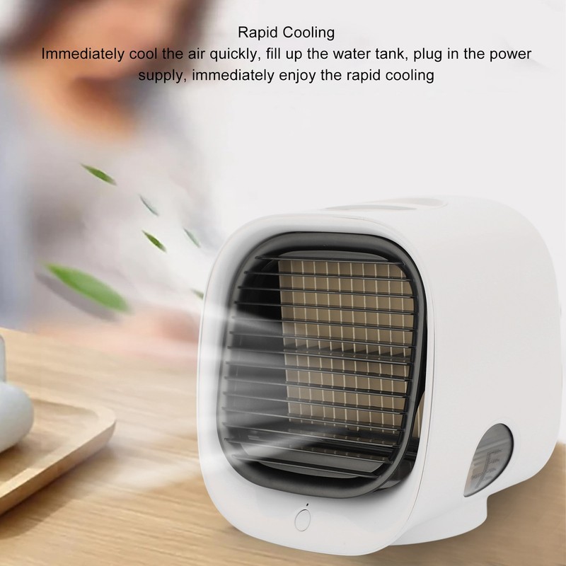 Portable Air Conditioner Multifunction Efficient Quiet Humidification USB Small Air