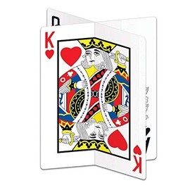 3D Playing Card Centerpiece - Party Decor - 1 Piece