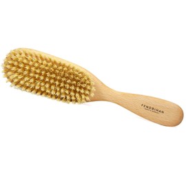Fendrihan Vegan Hairbush with Tampico Bristles and Beechwood Handle (Large, Made in Germany)