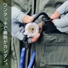 Rise Japan Reel Key Chain with Carabiner, Stretchable, Maximum Length