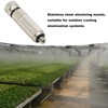 10 Pcs Stainless Steel Misting Nozzles For Outdoor Cooling Misting