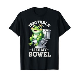 funny frog meme Irritable like my bowel tummy ache survivor T-Shirt
