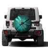 Delerain Spare Tire Cover with Backup Camera Hole Dragonfly Wheel