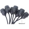 Rextin 5pcs E26 E27 Waterproof Medium Base Light Lamp Sockets