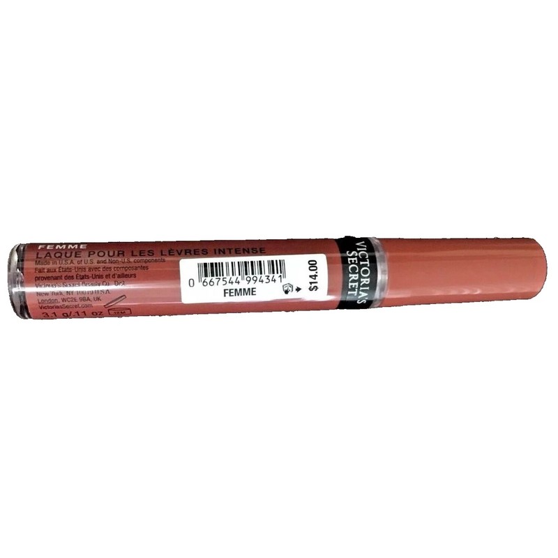 New VICTORIAS SECRET Liquid Color Intense Lip Lacquer Femme 0.11