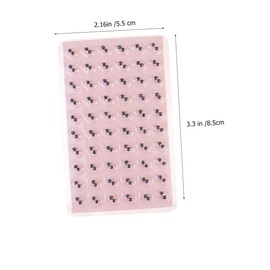 Healeved 600pcs Disposable Vaccaria Ear Seeds Stickers for Pain Management Energy Channels