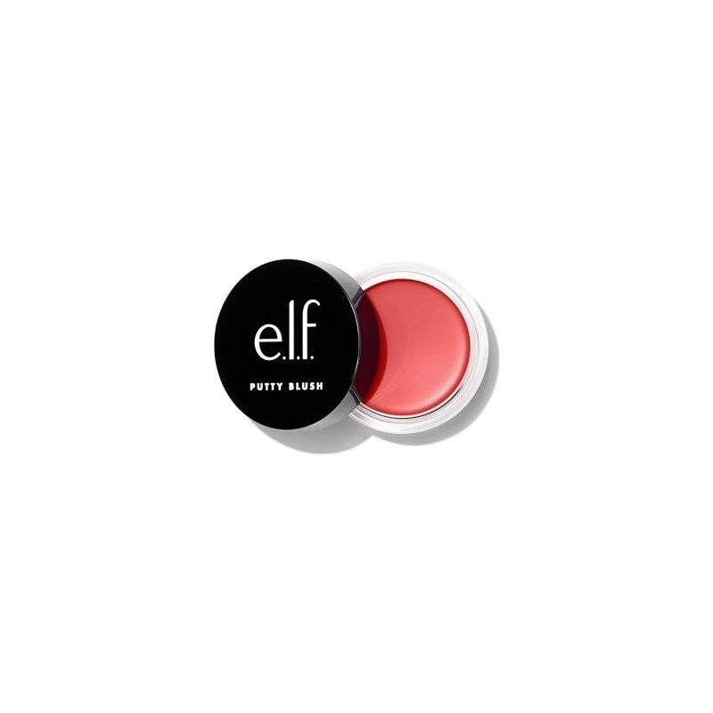 e.l.f. Putty Blush, Creamy & Ultra Pigmented Formula, with Argan