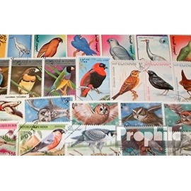 Motives 150 different Birds stamps (Stamps for collectors)
