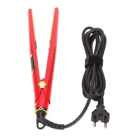 Hair Straightener Intelligent Constant Temperature Ergonomic Handle Red Flat Iron Hair Straightener  100‑240V