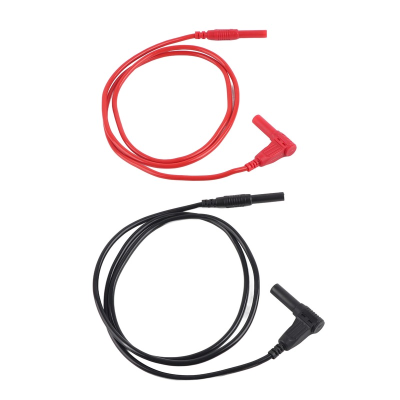 5 Set Banana Plug Test Lead 4mm Right Angle Straight