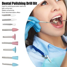 9 Brocas Dentales, Brocas De Pulido Dental, Resina Curada Con Luz Accesorio De Pulido De Dientes Brocas De Pulido, Accesorios De Lijado Fresas De Corte Para Pieza De Mano De Baja Velocidad