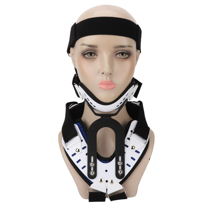 Cervical Neck Traction Device Soft Breathable Adjustable Easy Cleaning Cervical