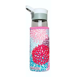 Koverz Neoprene 24-30 oz Water Bottle Insulator Cooler Coolie - Petals