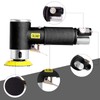 Mini Air Sander,Random Orbital Air Sander Kit,Mini Pneumatic Sander for