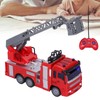 1:30 Fire Fighting Truck Model Remote Control Light Sound Simulation