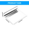 1 Pcs Stainless Steel Pastry Scraper, Metal Dough Scraper Bench