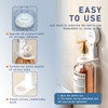 RYHHH Soap Bottle Dispenser Holder,Wall Mounted Pump Hand Stand, 2