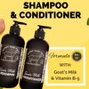 Golden Goat Farms Vanilla Pumpkin Waffles Scented Shampoo and Conditioner