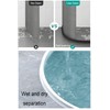 3" High Shower Water Splash Guard 39 Inch Collapsible Shower