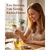 HOUSE AGAIN Tea Infuser for Loose Leaf Tea, 2-in-1 Tea