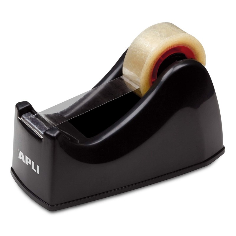 APLI Ribbon Holder, Metal, Black, 33m