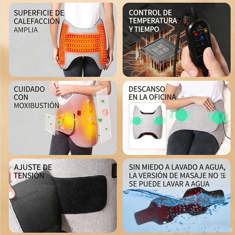 Terapia de Luz Roja para Caderas y Abdomen, Almohadilla 660