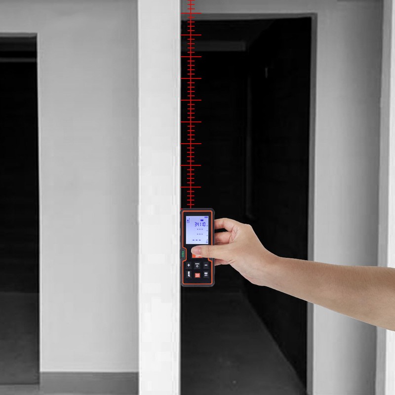 Laser Measure Distance Meter 40m Digital Display Tool for Construction