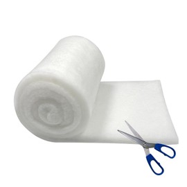 GourragePro Aquarium Filter Media - 1" Thick Dual-Layer Sponge Roll & Pad, Bio-Mechanical Filtration for Crystal Water, Easy-Cut 12"x72" Fits All Fish Tank Filters