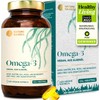 Vegan Omega 3 from Algae Oil, 120 High Dose Capsules