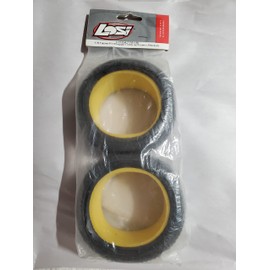 イーグル模型 1/8バギータイヤ テーパーピン レッド (インナーフォーム付) A7761R