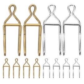 PACKOVE 50pcs Pocket Watch Clasp Pocket Watch Chain Parts Watch Chain Clasps Watch Chain DIY Accessories Pocket Watch Chain Accessories Watch Fob Clasp Watch Chain Clip Metal Clips Iron