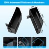 DIAMOOKY Upgraded Metal Magnetic Center Console Organizer for Jeep Wrangler