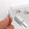 GLOWZEN Shelf Dowels, Shelf Brackets, Dowels, Set of 50, Φ0.2
