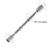 3PCS Reusable Hydraulic Hose Field Repair Kit, 1/2'' 3/8'' 1/4''
