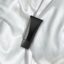 Aspire 4 Pack 2.04 OZ Empty Cosmetic Squeezable Tubes Refillable Empty Tubes Black Cosmetic Containers with Screw Cap for Shampoo Cleanser Shower Gel- 60ML