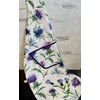 Samuel Lamont Scotish Thistles Cotton Apron, Adjustable Neck Straps, 24"