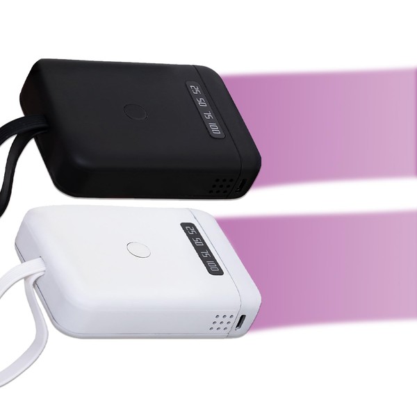 V Light Hair Extensions Kit, 5000mA Rechargeable Mini V Light