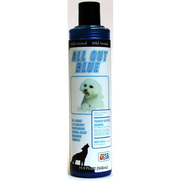 Wild Animal All Out Blue Pet Shampoo 12oz KE800112