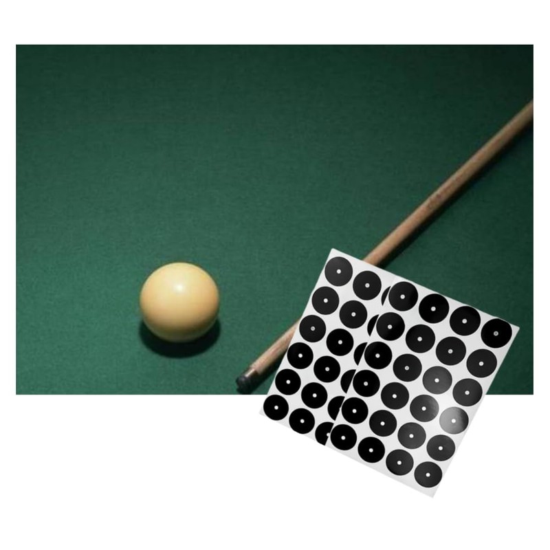 GYWHOOFT 48pcs Billiard Spot Position Stickers, Billiard Accessories, Pool Table