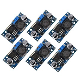 Dealikee 6 Pack LM 2596 DC to DC Voltage Regulator, 3.0-40V to 1.5-35V Step Down Power Supply Buck Converter DIY Module