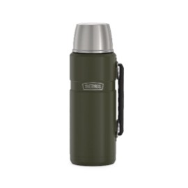 Thermos Stainless King Vacuum Insulated Flask - Matte Army Green 1.2L