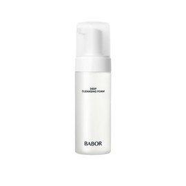 BABOR CLEANSING Cleansing Foam für Mischhaut und ölige Haut, Erfrischender Reinigungsschaum zur täglichen Gesichtsreinigung, Vegane Formel, 1 x 200 ml