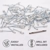 SKIR'CO Pack of 100 blind rivets painted 3.2 x 8
