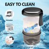 EZEELAI Leak Proof Denture Bath Cup Dental Retainer Case Portable,