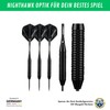 Champify *NEW 23g Brass Darts Set "Nighthawk" with Steel Tip