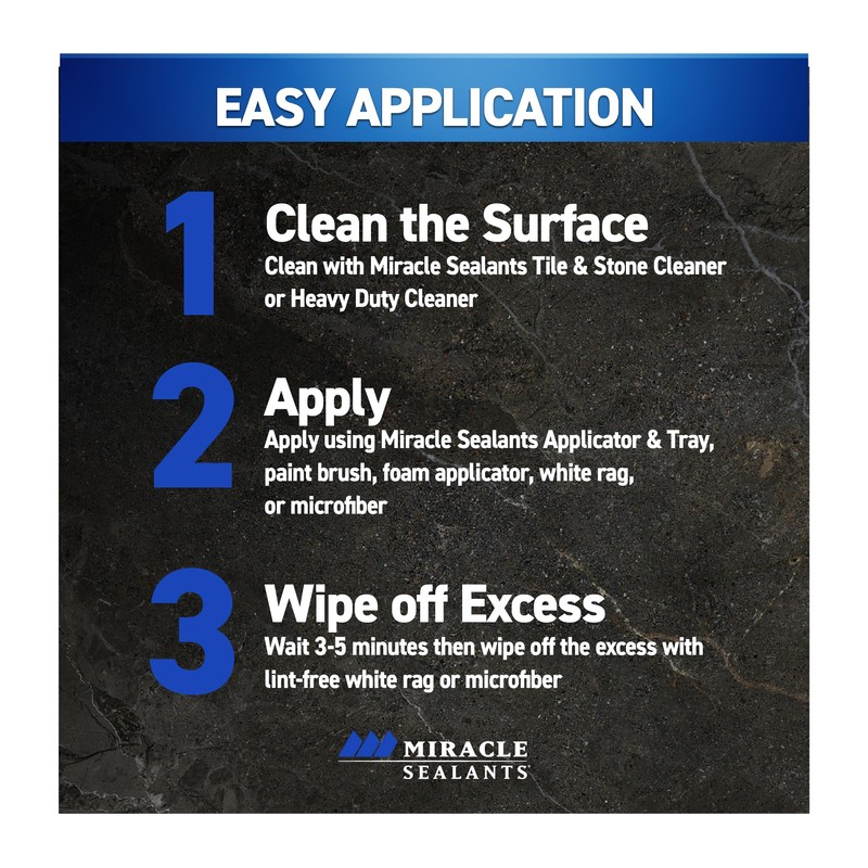 Miracle Sealants 511 H2O Plus Advanced Penetrating Sealer for Countertops,